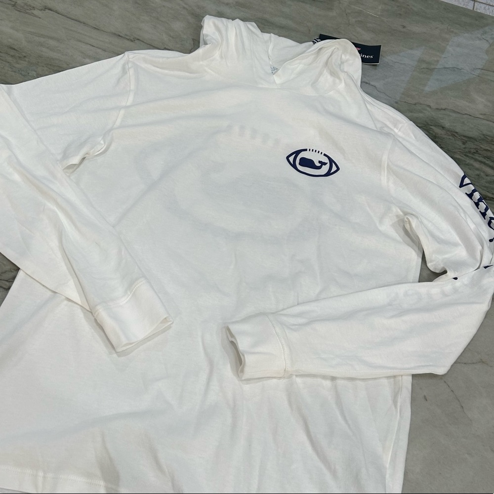 NWT Vineyard Vine Long Sleeve Hooded T-Shirt